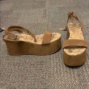 Sam Edelman platform sandals/heels